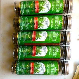 NEW scentcicles white winter fir Christmas tree ornament potpourri 5 sets =30 pc